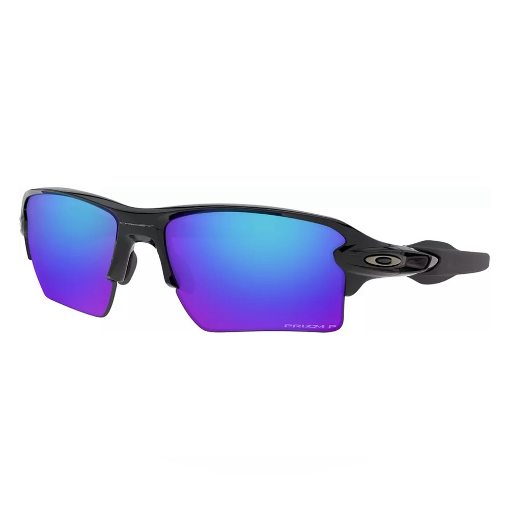 Oakley Men's Flak 2.0 Black/Saphire Prizm Lenses - Picture 2 of 16